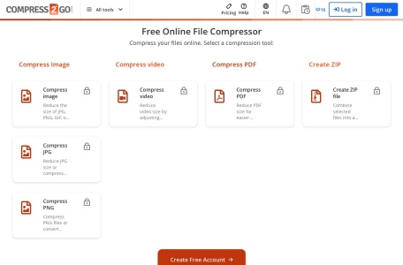Compress2Go文件压缩器