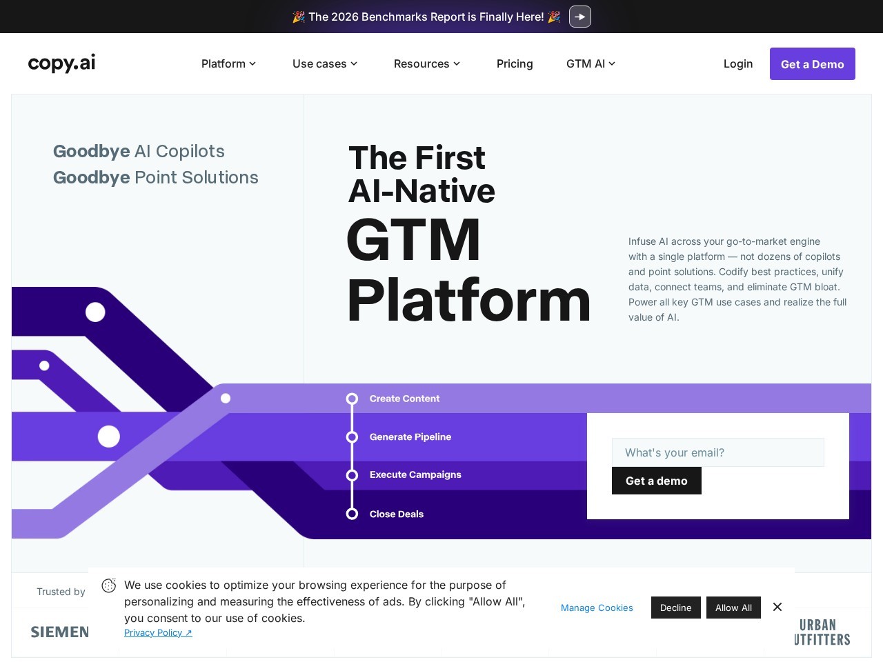 Copy.ai – GTMAI平台