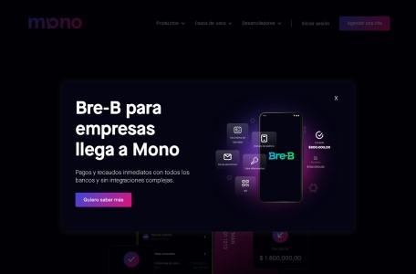 Mono_Mono，哥伦比亚金融科技平台，为拉丁美洲初创和中小型企业提供金融服务和数字账户