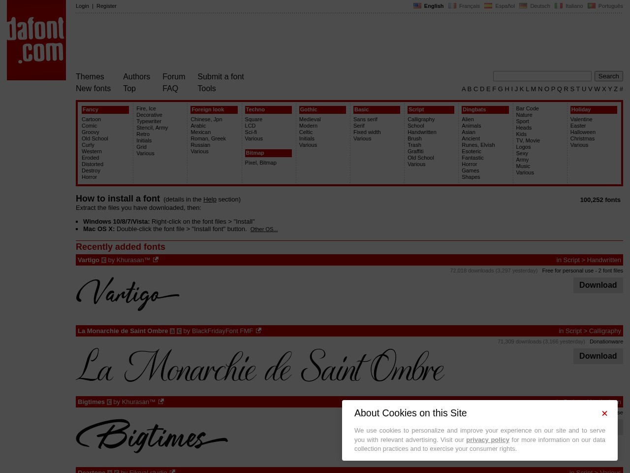Da Font