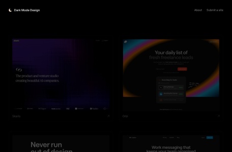 Dark Mode Design