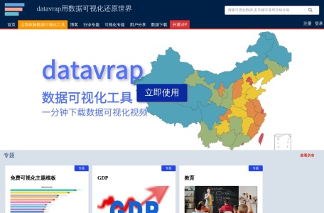 datavrap数据可视化仓库