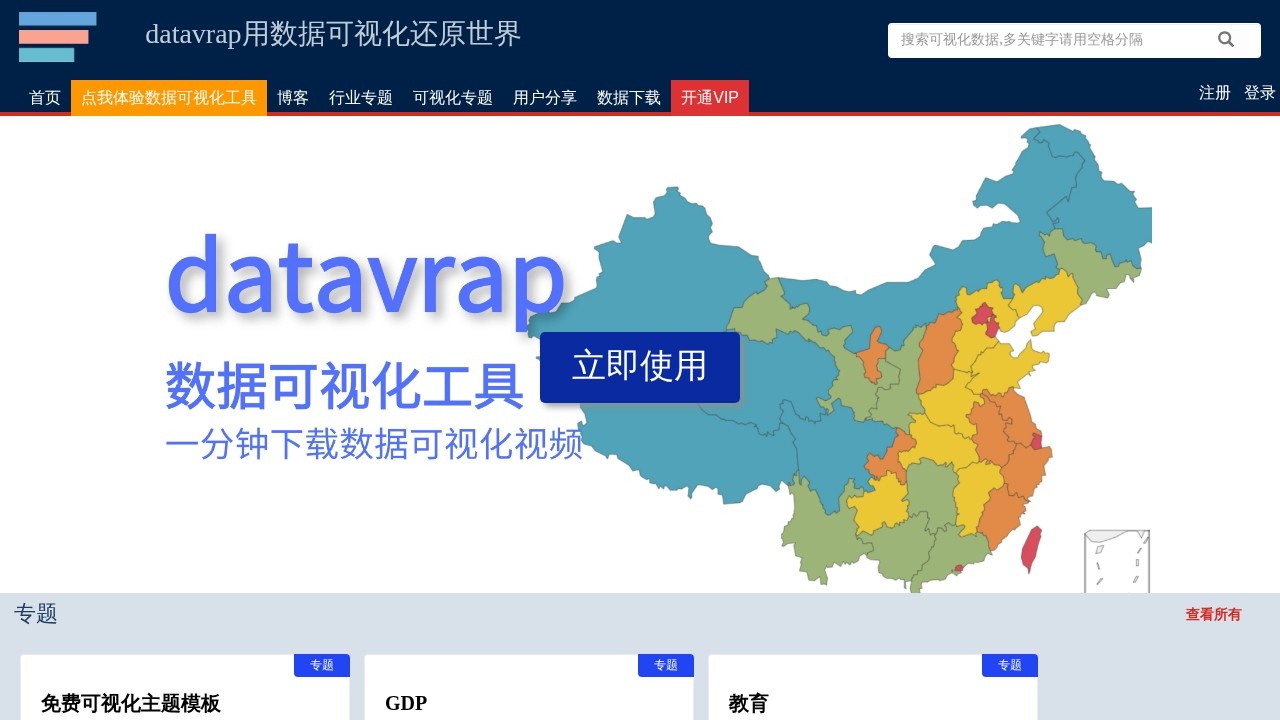 datavrap数据可视化仓库