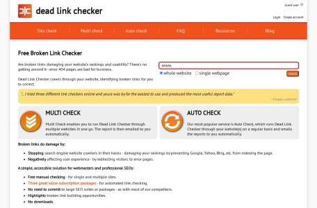 Dead Link Checker
