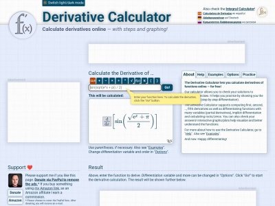Derivative Calculator