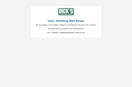 Dick’s Sporting Goods