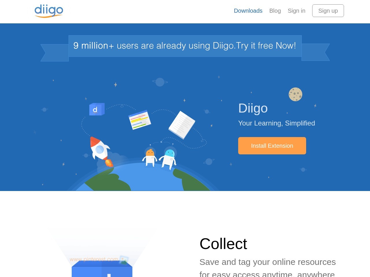 Diigo-免费书签网站外链资源