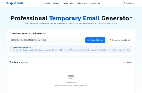 专业临时邮箱生成器