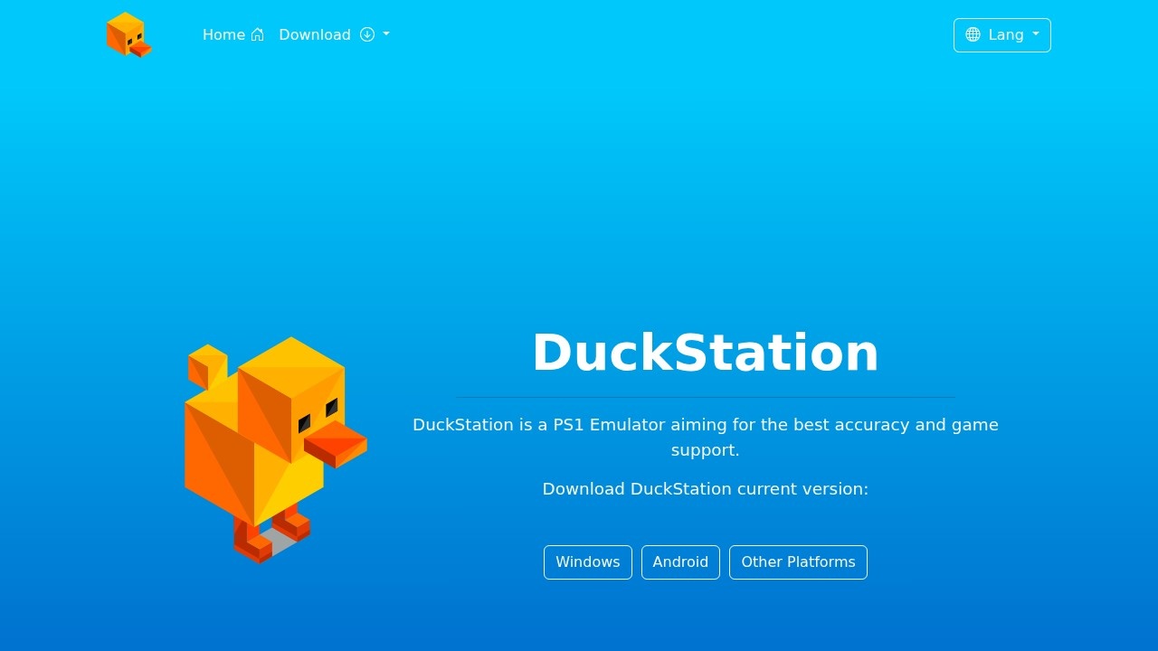 DuckStation PS1模拟器