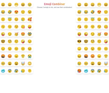 Emoji Combiner