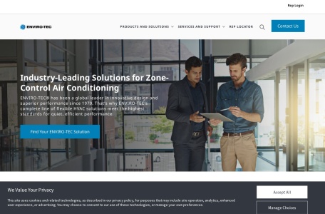 ENVIRO-TEC – 行业领先的商用暖通空调（HVAC）产品供应商