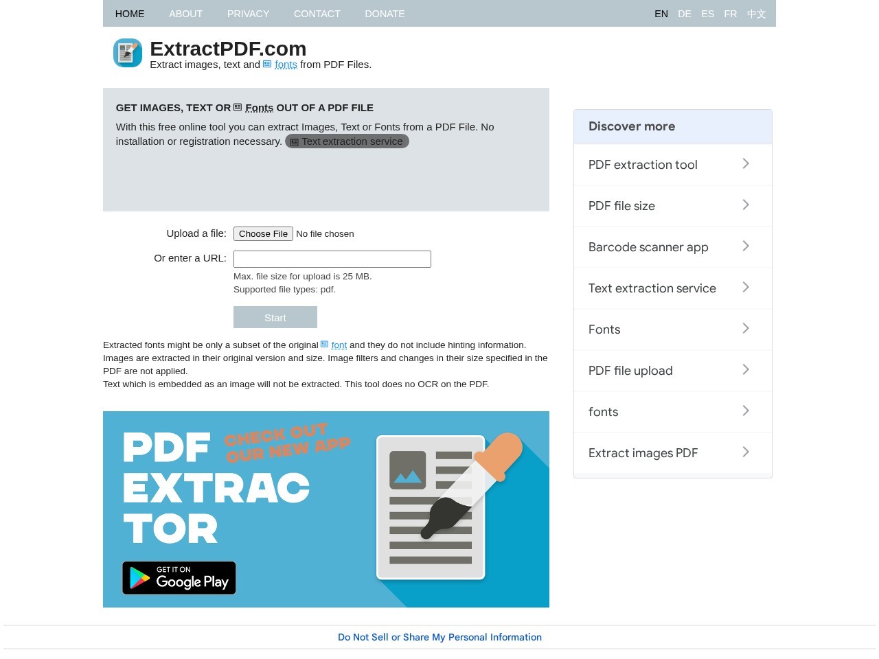 ExtractPDF