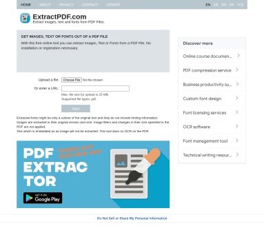 PDF|网页|电子书图片提取工具