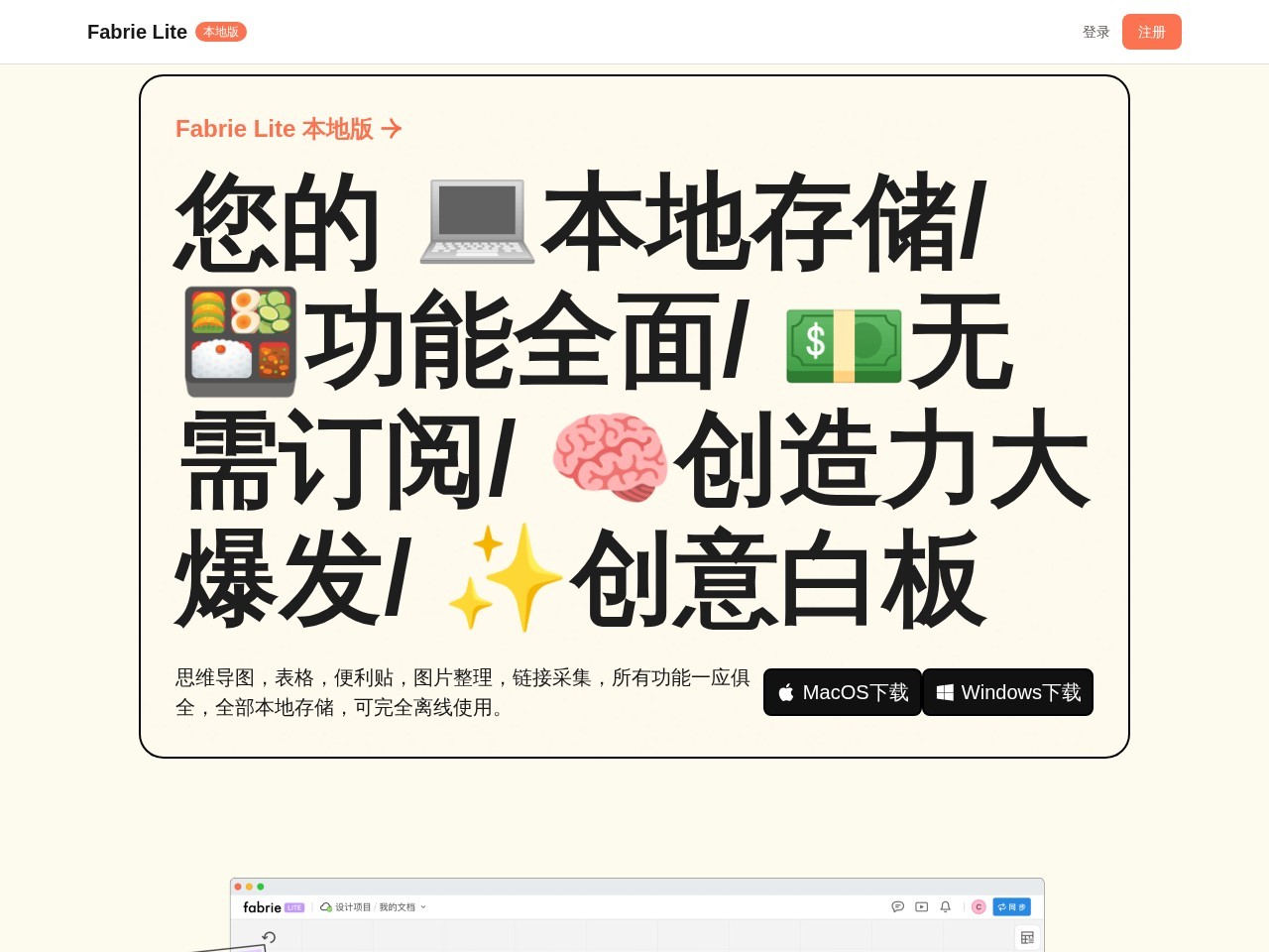 Fabrie官网 – 一套在线设计协作平台