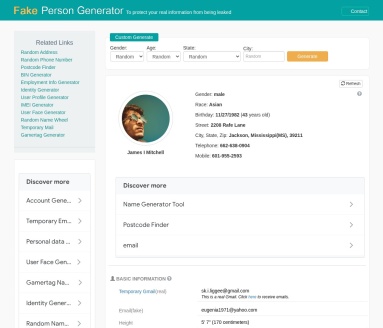 FakePersonGenerator