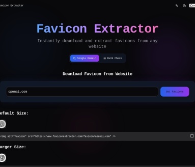 Favicon Extractor