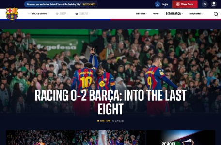 巴塞罗那足球俱乐部官网
