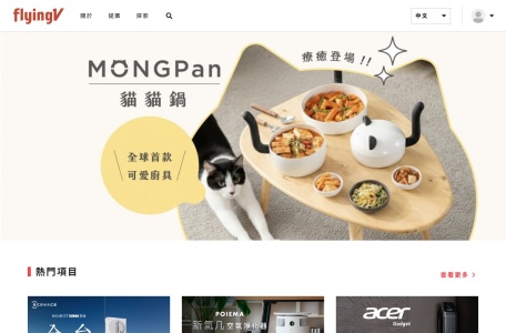flyingV_台湾目前最大的网络集资平台