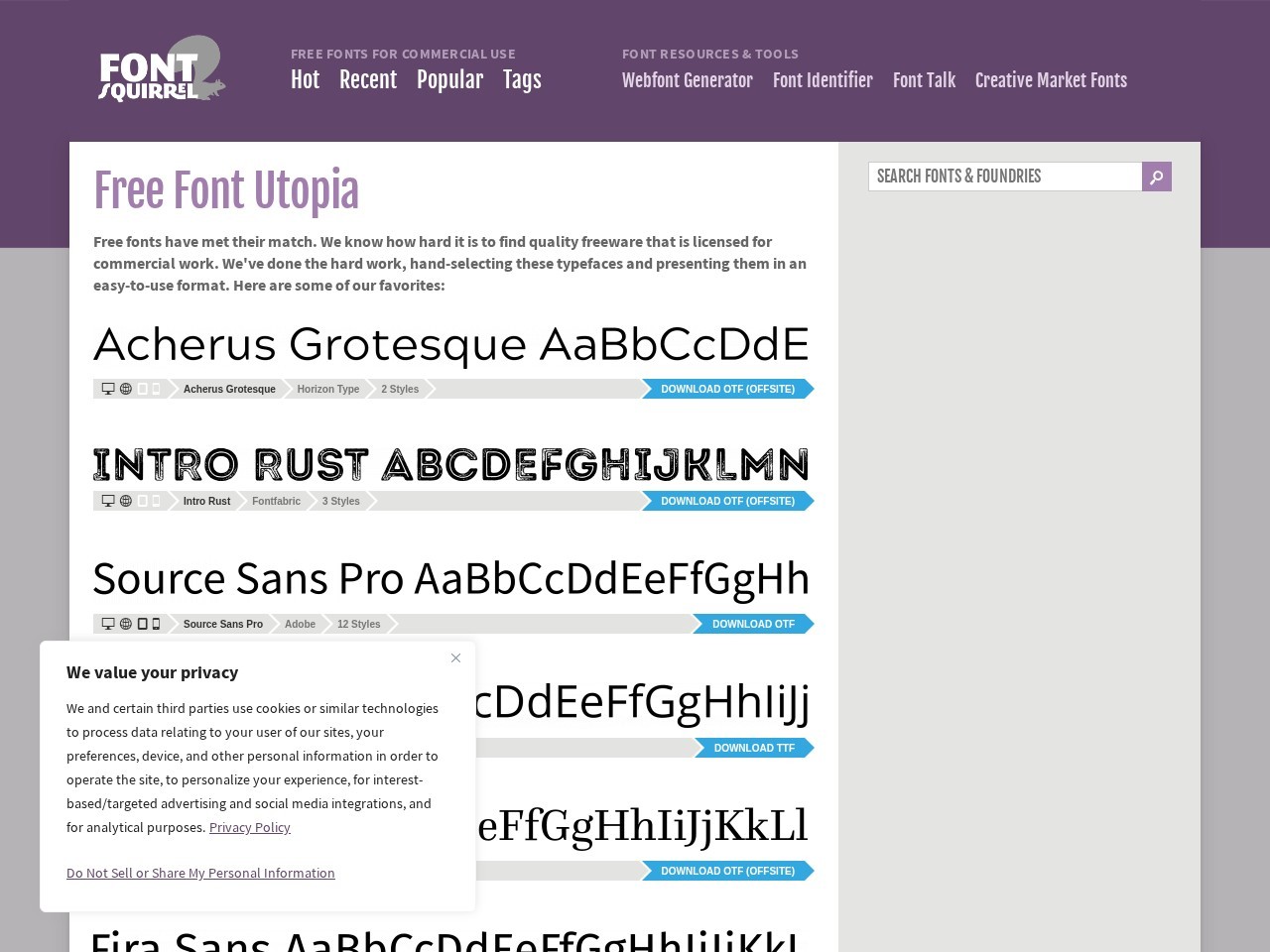 Fontsquirrel