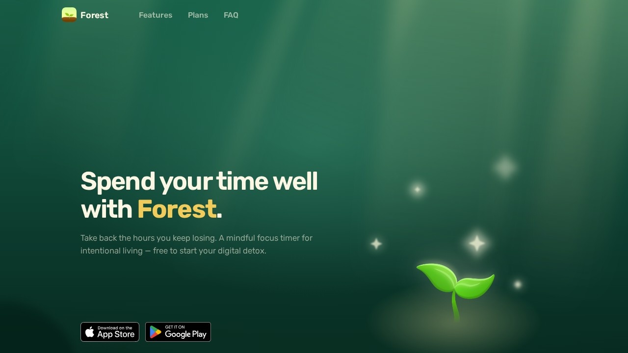 Forest专注计时应用