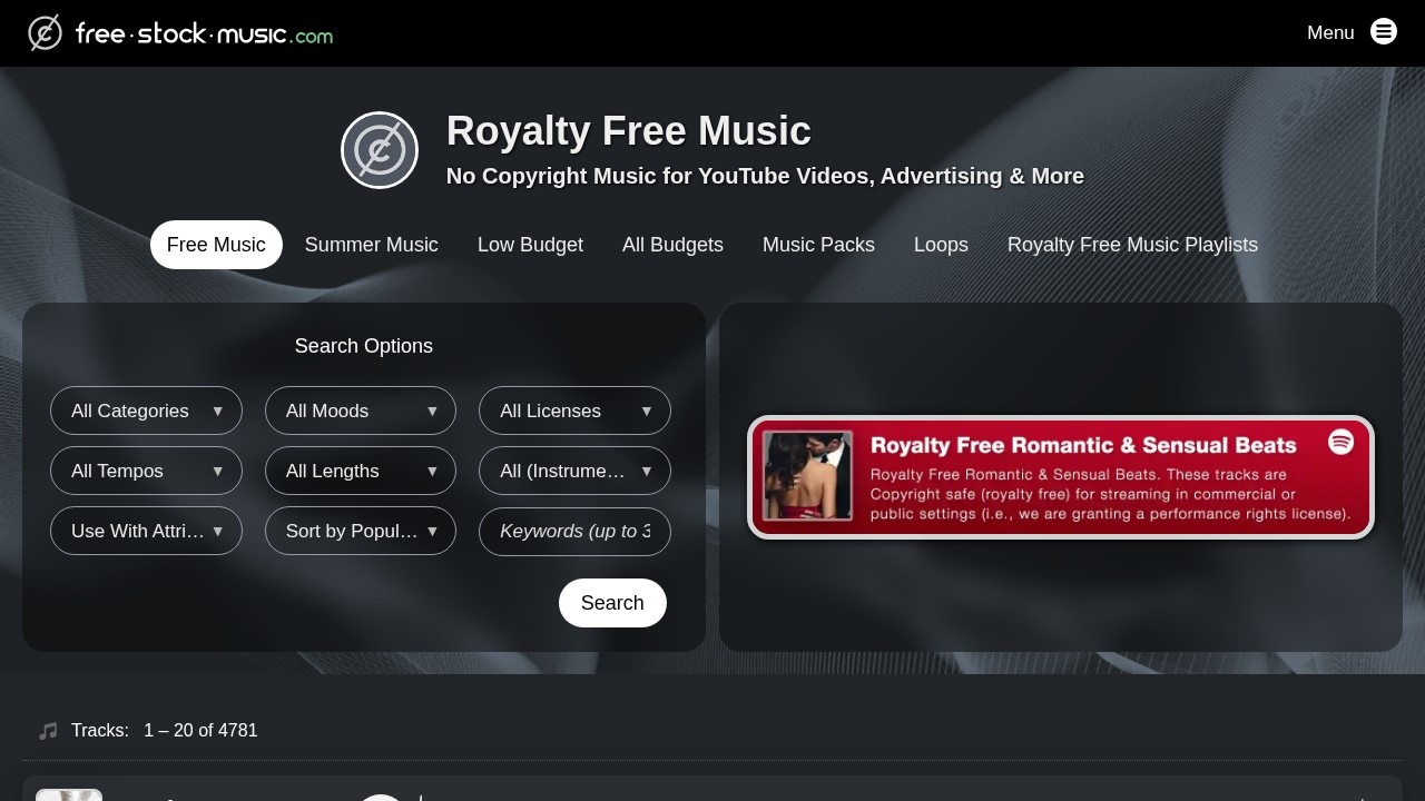 Free Stock Music