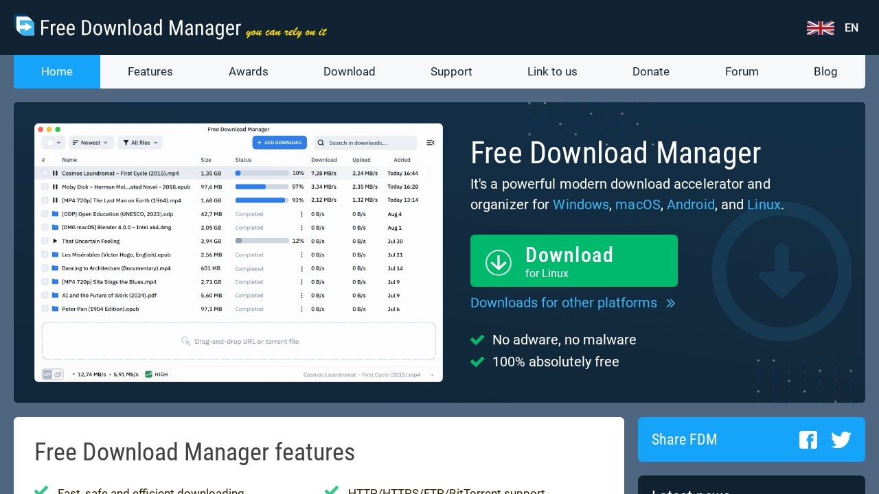 Free Download Manager
