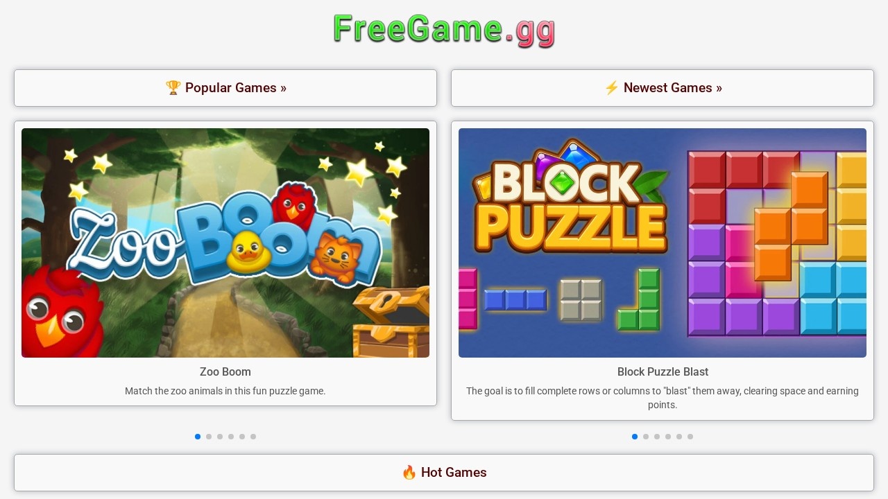 FreeGame.gg游戏平台