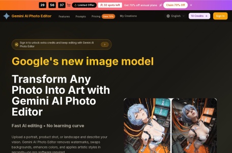 Gemini AI Photo Editor
