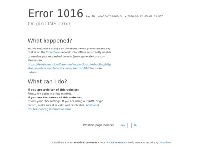 Generate Icons