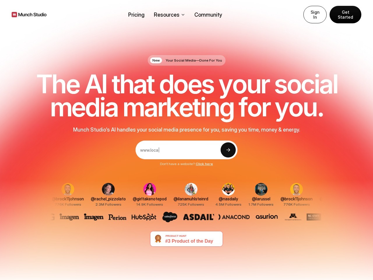 Munch – 多功能的内容创作者平台