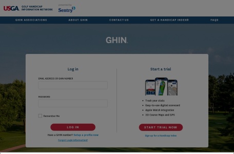 GHIN – 美国高尔夫协会官方差点系统