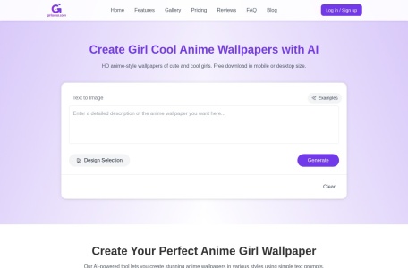 Girl Cool Anime Wallpaper