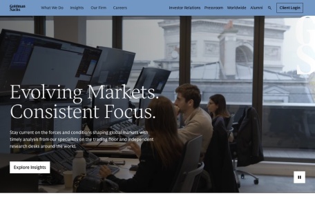高盛集团官网