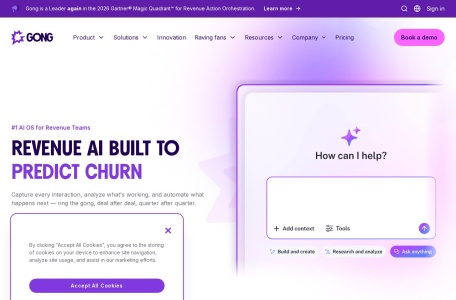 Gong AI Platform By Gong
