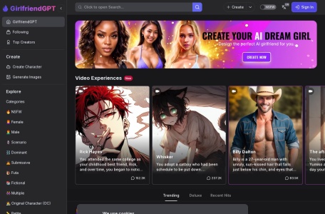 GirlfriendGPT – 人工智能伴侣聊天室