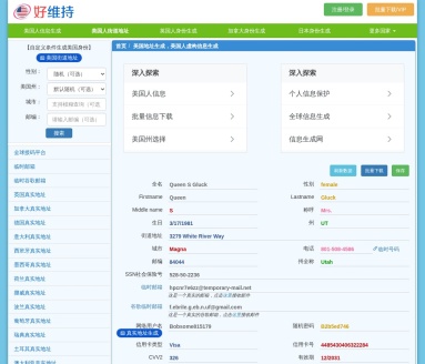 生成虚假地址