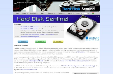 Hard Disk Sentinel Pro