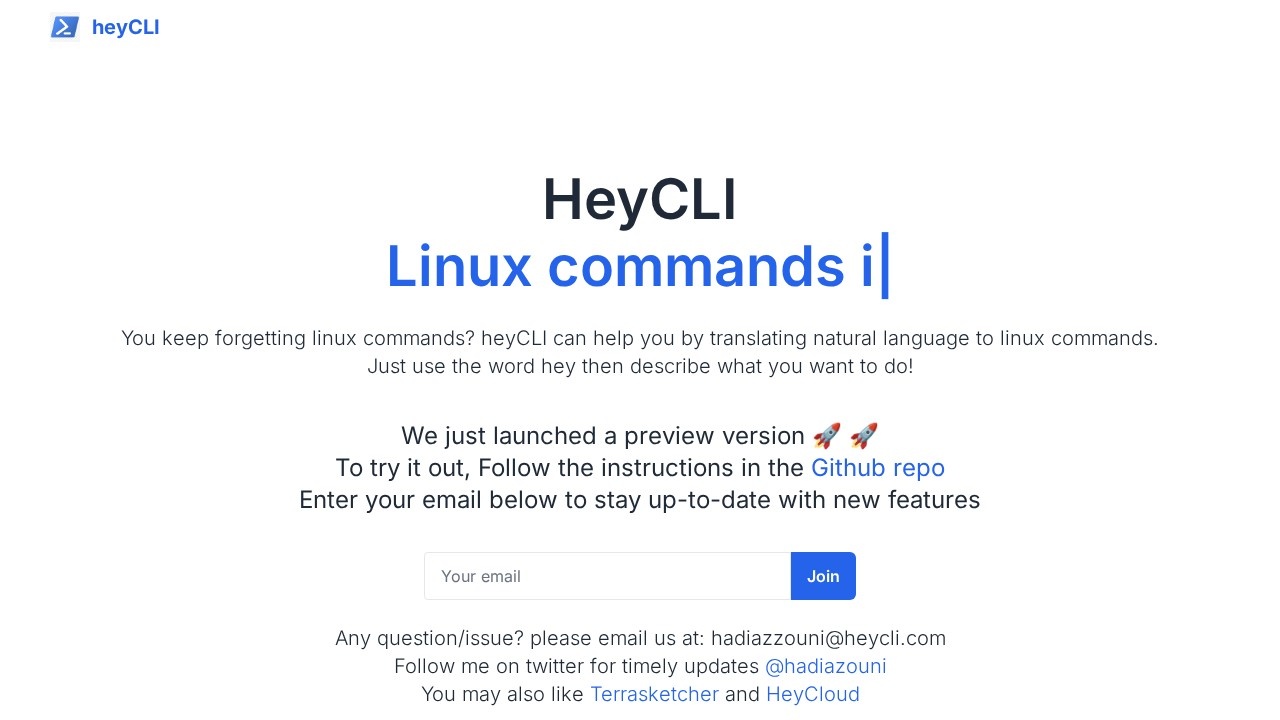 HeyCLI
