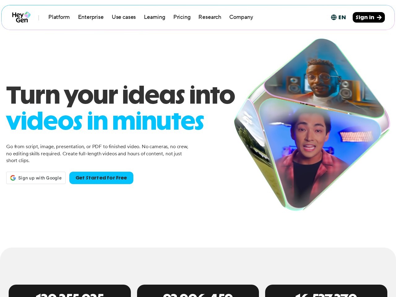 HeyGen – AI数字人视频制作工具