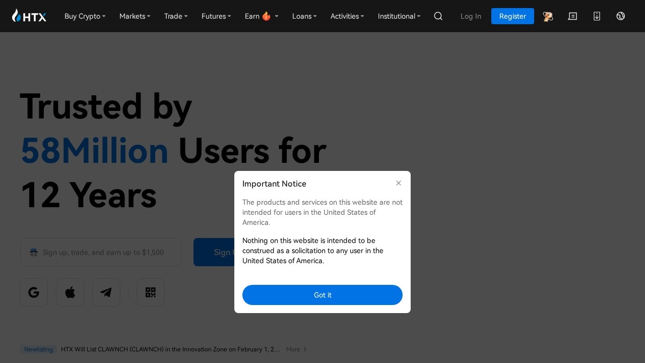 火币网（Huobi）