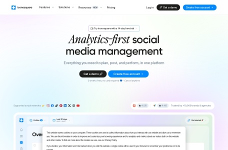 iconosquare_14天免费试用，海外网红KOL推广