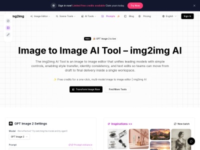 AI img2img Tool