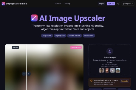 AI Image Upscaler Pro