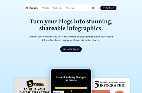 Infography – AI信息图生成器