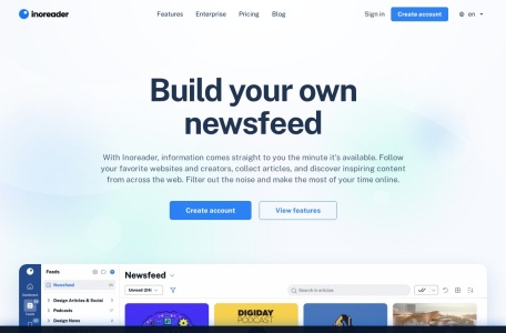 Inoreader RSS阅读器