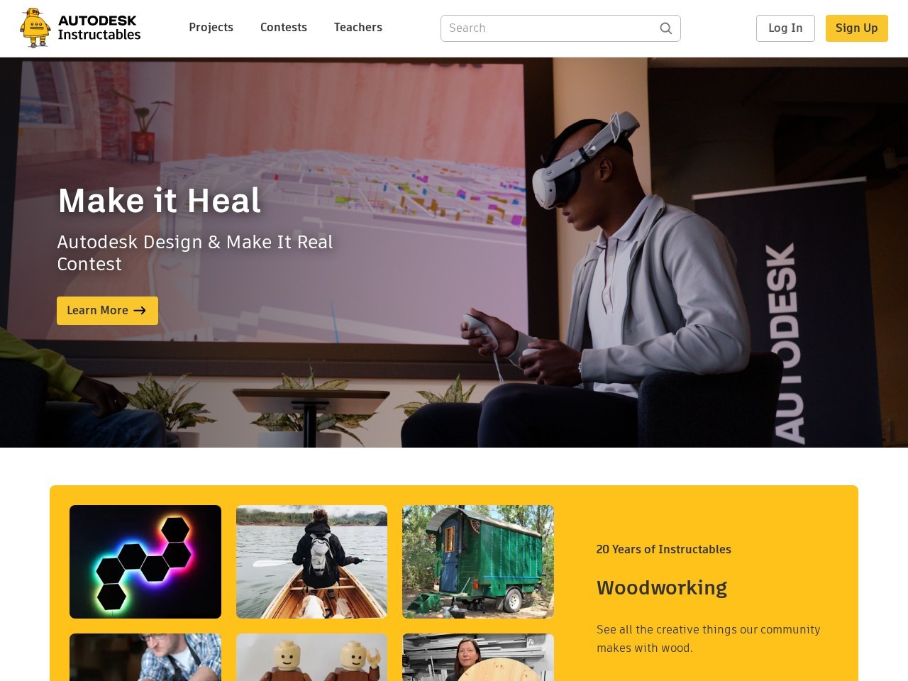 instructables-类似百度经验分享类网站