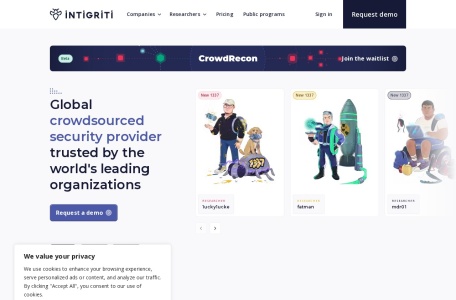 Leading global bug bounty platform | Intigriti