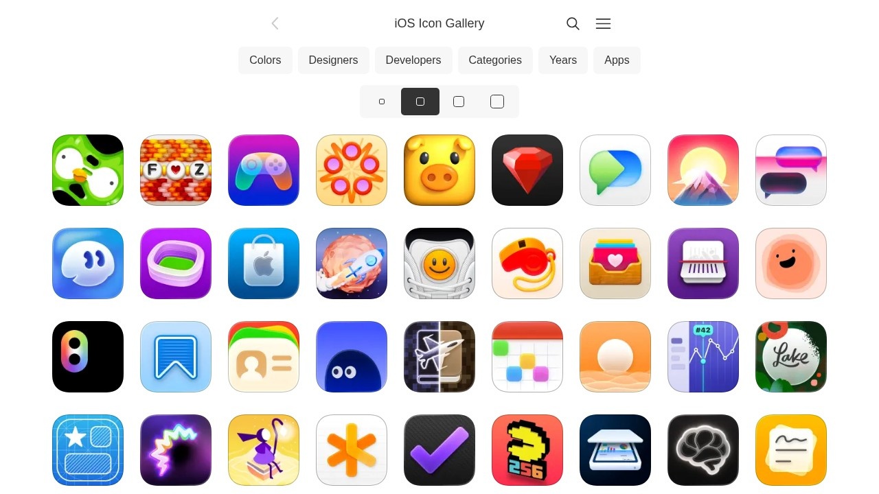 iOS Icon Gallery