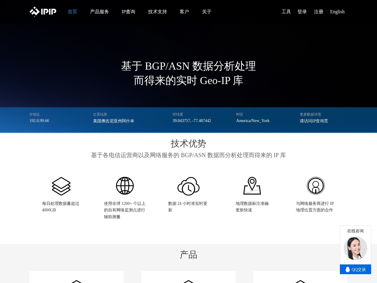IP专业地址库