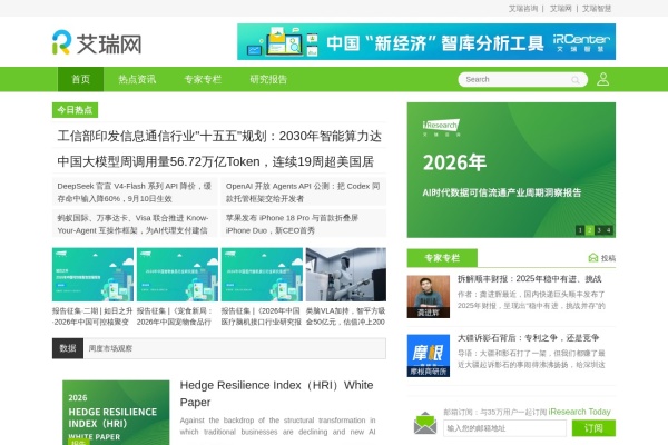 艾瑞网